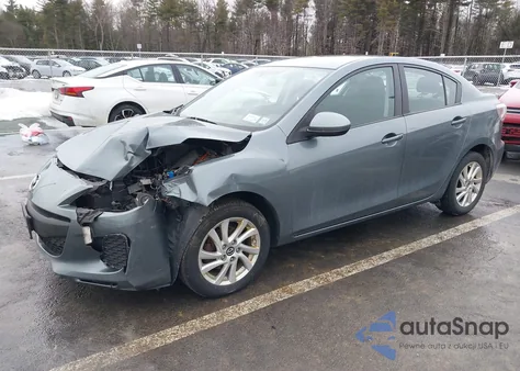 2013 Mazda Mazda3 I Touring из США, поврежденный, VIN JM1BL1VP5D1795297